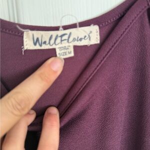 Wallflower Deep Purple Blouse